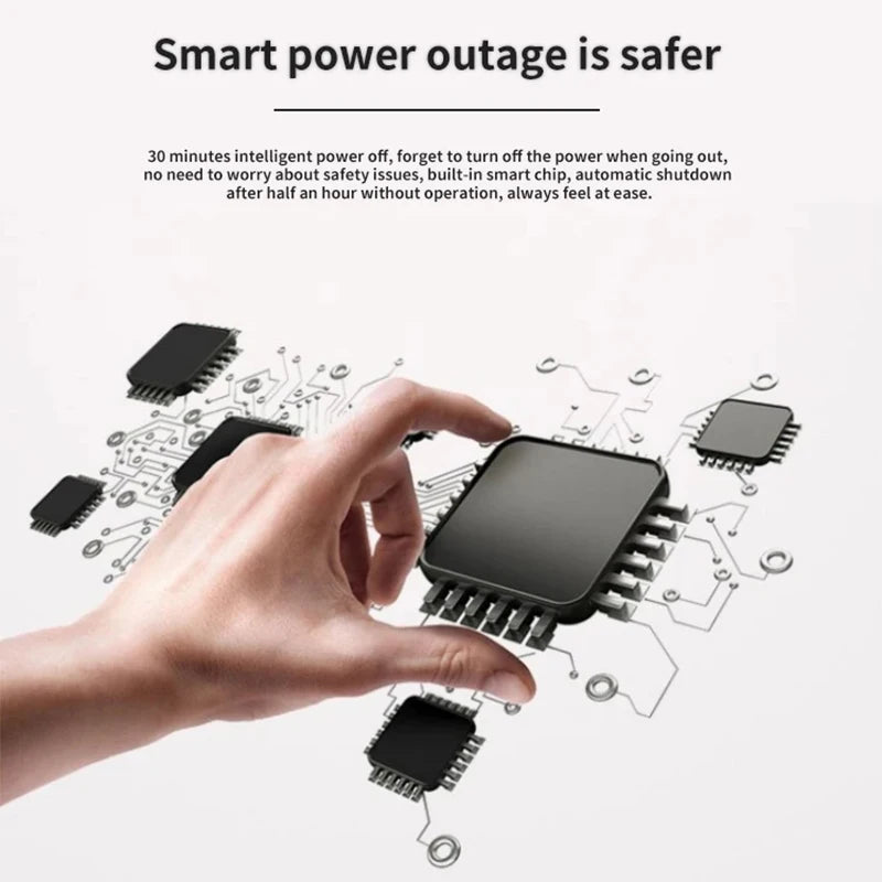 automatic hair straightener